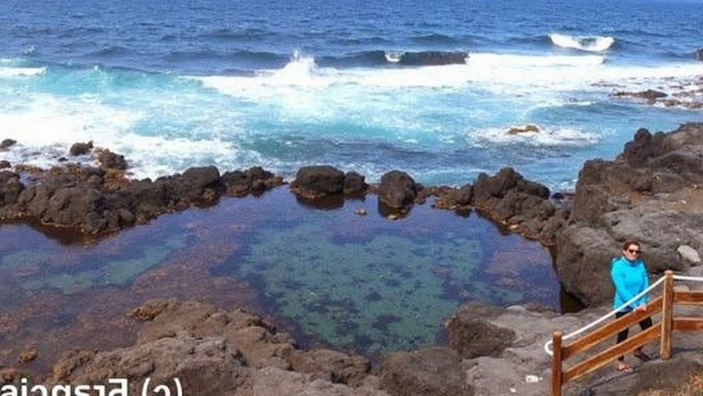 Entorno natural de Charco El Romantico en Tenerife