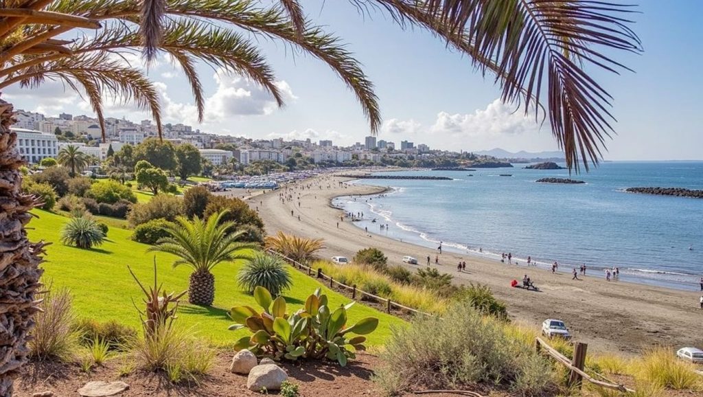 Entorno natural de Coco Beach en Tenerife