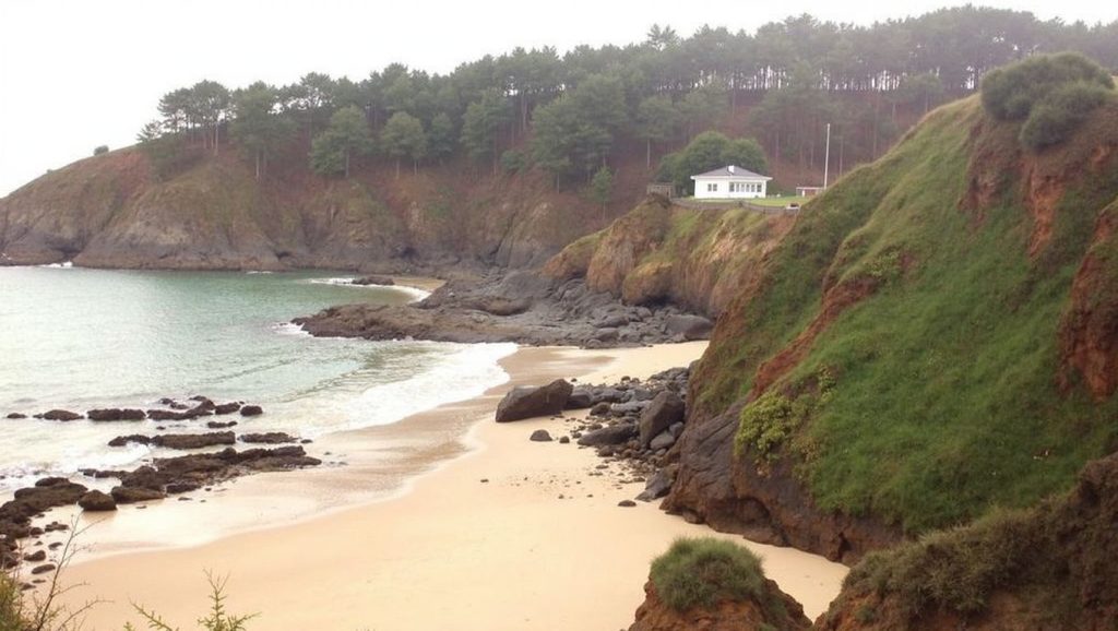 Aguas de Croieira de Canaval en Oleiros (A Coruña)