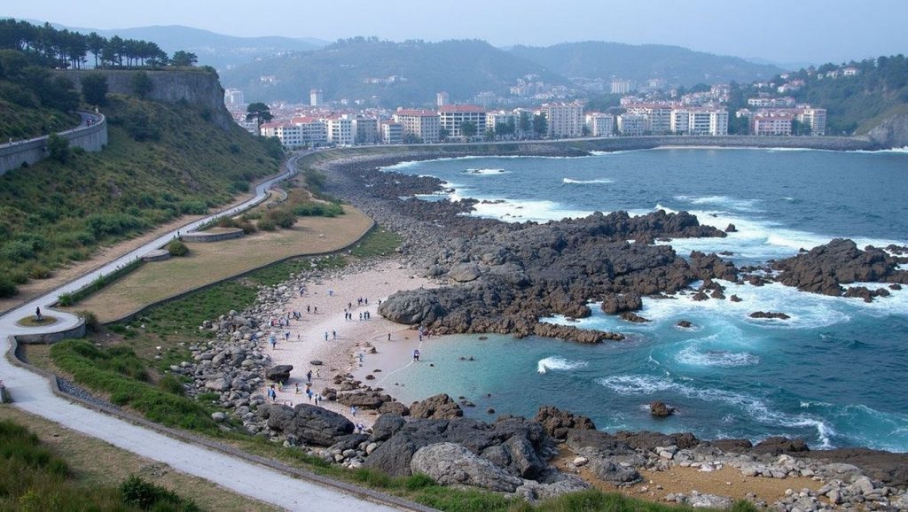 Panorámica de Croieira do Ollo Pequeno, A Coruña