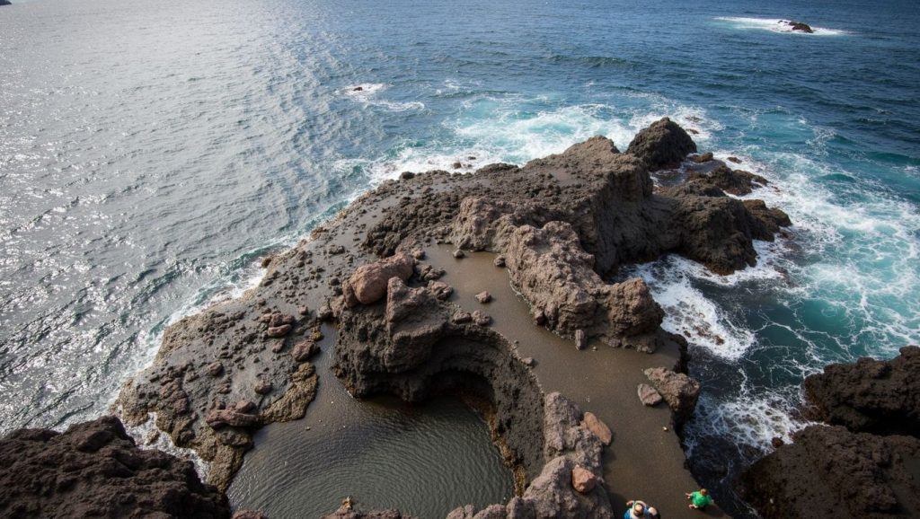 Entorno natural de El Puertito en Tenerife