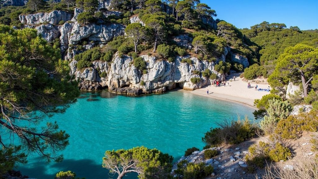 Entorno natural de es Aloquets en Menorca