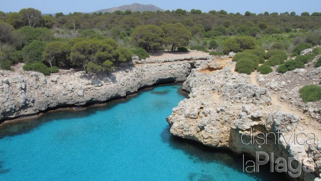 Camino de acceso a es Caló Blanc, Andratx, Mallorca