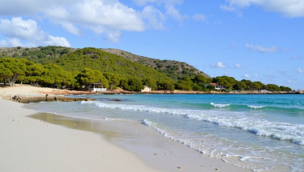 Vista del entorno de Es Canyaret, Capdepera, Mallorca