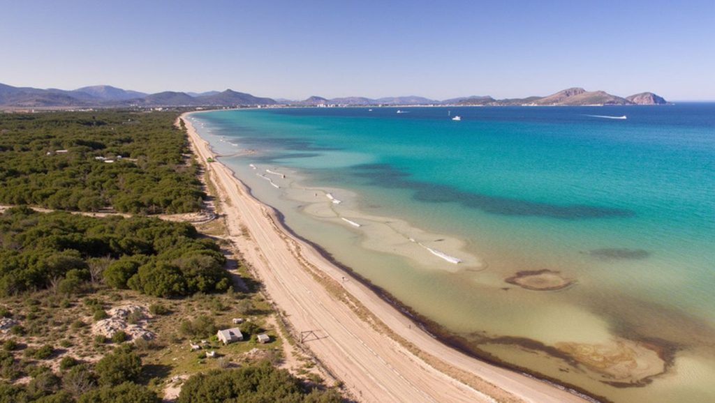 Paseo hacia Es Comú, Muro