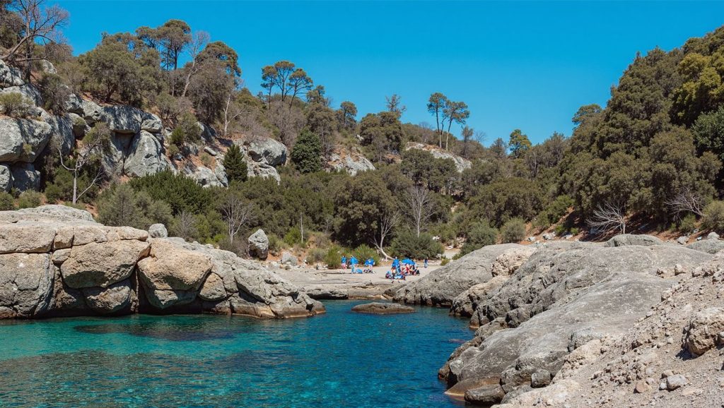 Arena fina en Es Maquer, Santanyí, Mallorca
