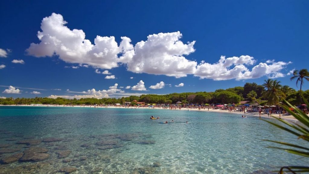 Costa de Campos desde Es Trenc, Mallorca