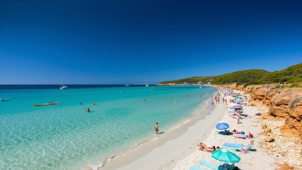 Playa Es Trenc en Campos, Mallorca