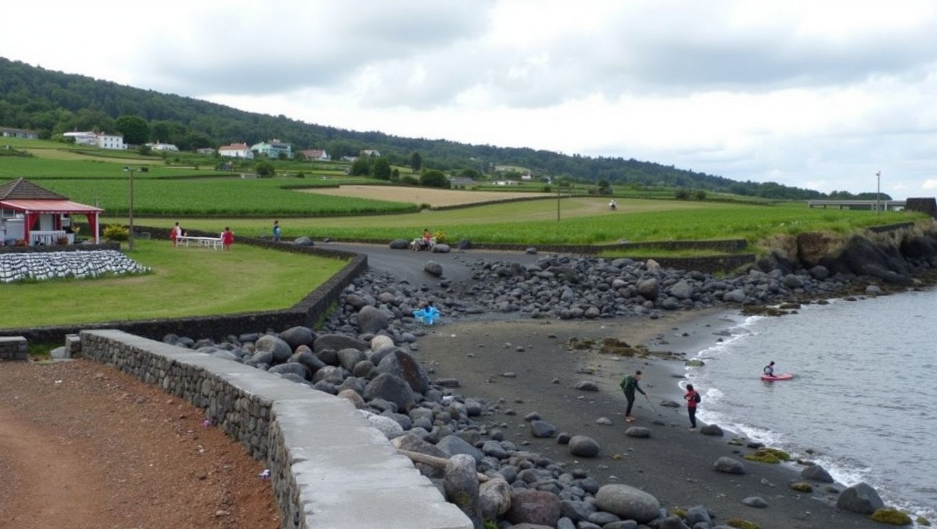 Zona Banhos Poça Branca São Roque do Pico Azores