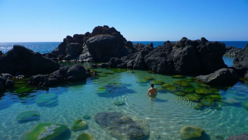 Poceirões - Piscinas naturais - Graciosa, Açores