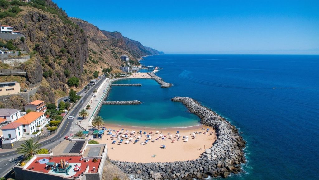 Playa de la Ribeira das Galinhas - Calheta, Madeira