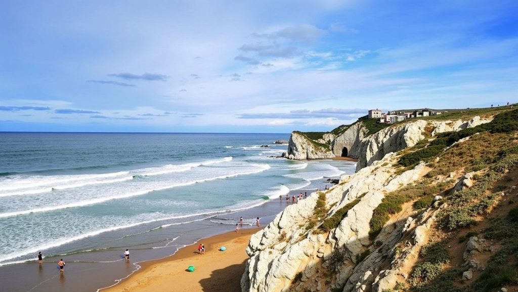 Playa de Atxabiribil - Sopela, Bizkaia
