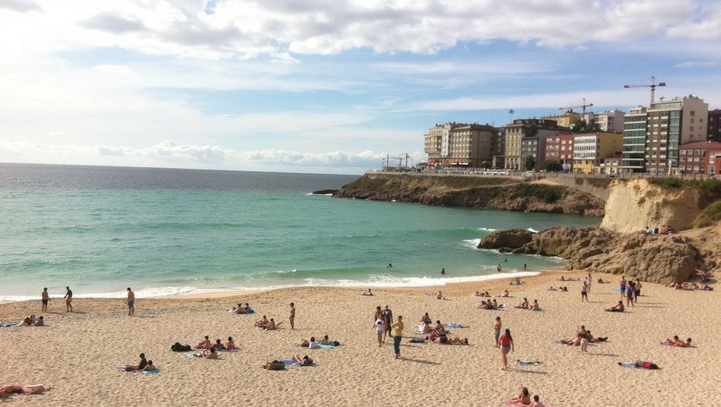 Praia de Orzán - A Coruña, A Coruña