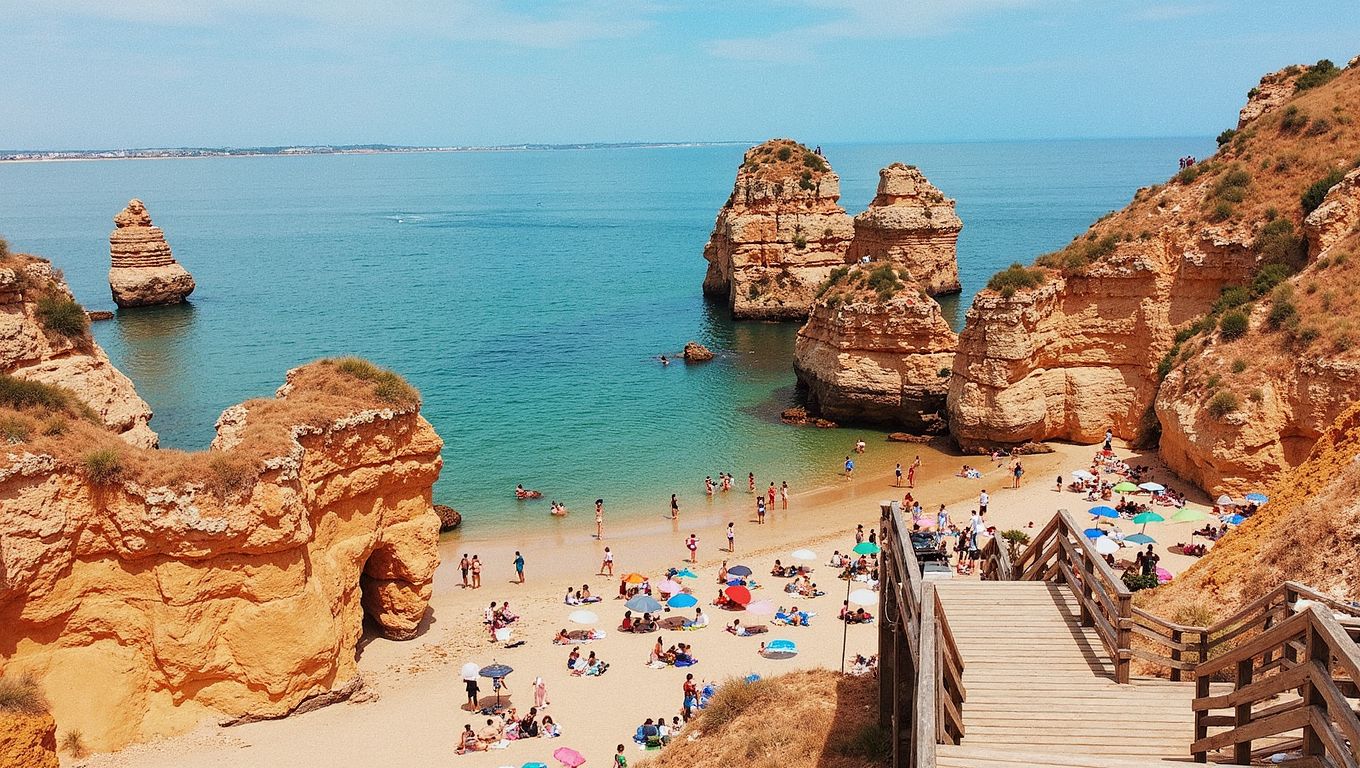 Praia do Camilo, Lagos, Algarve, Portugal