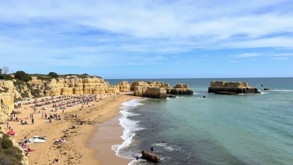 Praia das Fontaínhas - Albufeira, Algarve