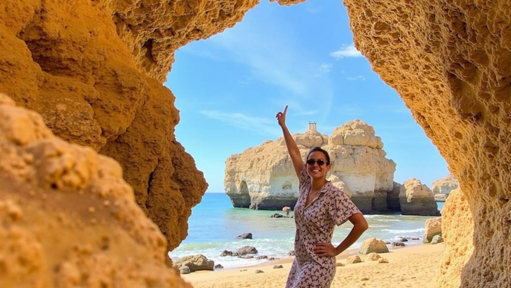 Praia Tomás Franco - Albufeira, Algarve