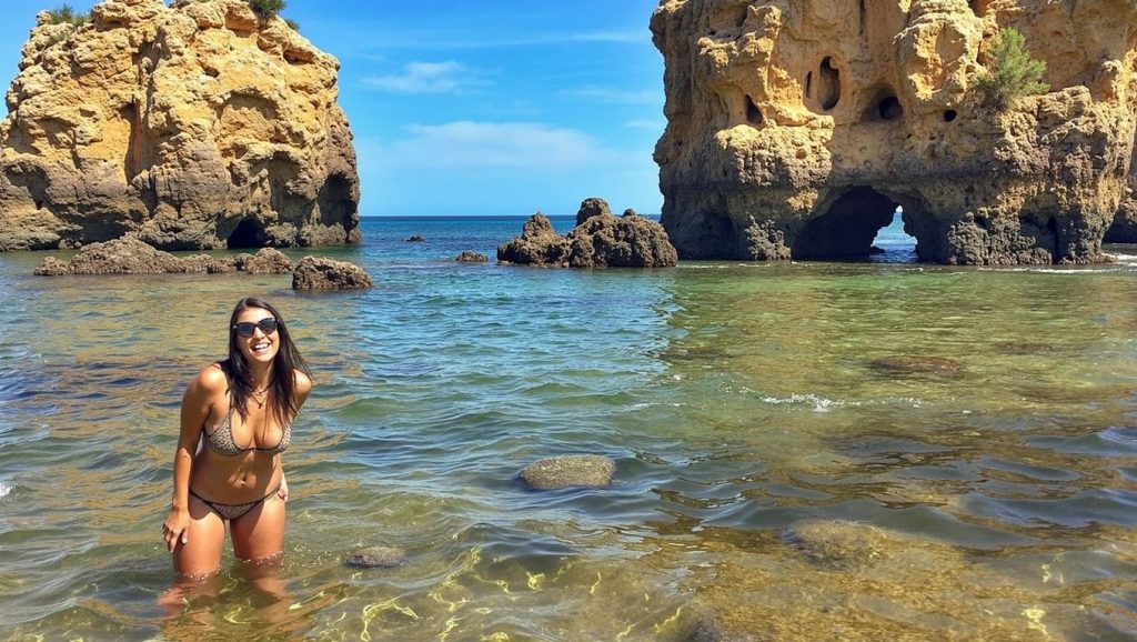 Praia da Maré das Porcas - Albufeira, Algarve