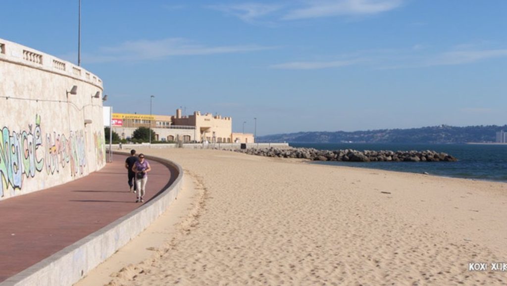 Praia de Santo Amaro de Oeiras - Oeiras, Portugal