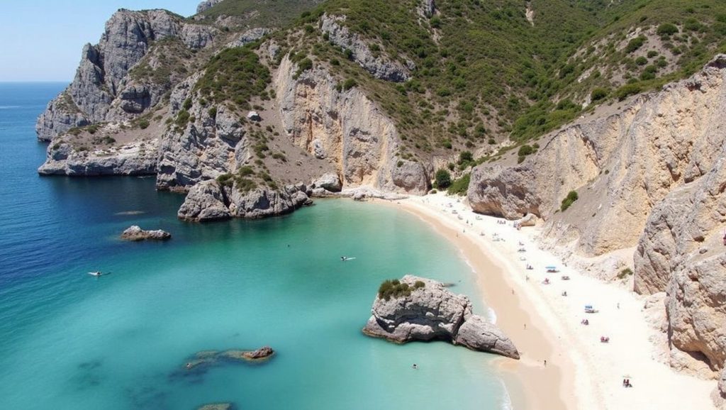 Praia do Ribeiro do Cavalo - Sesimbra, Portugal