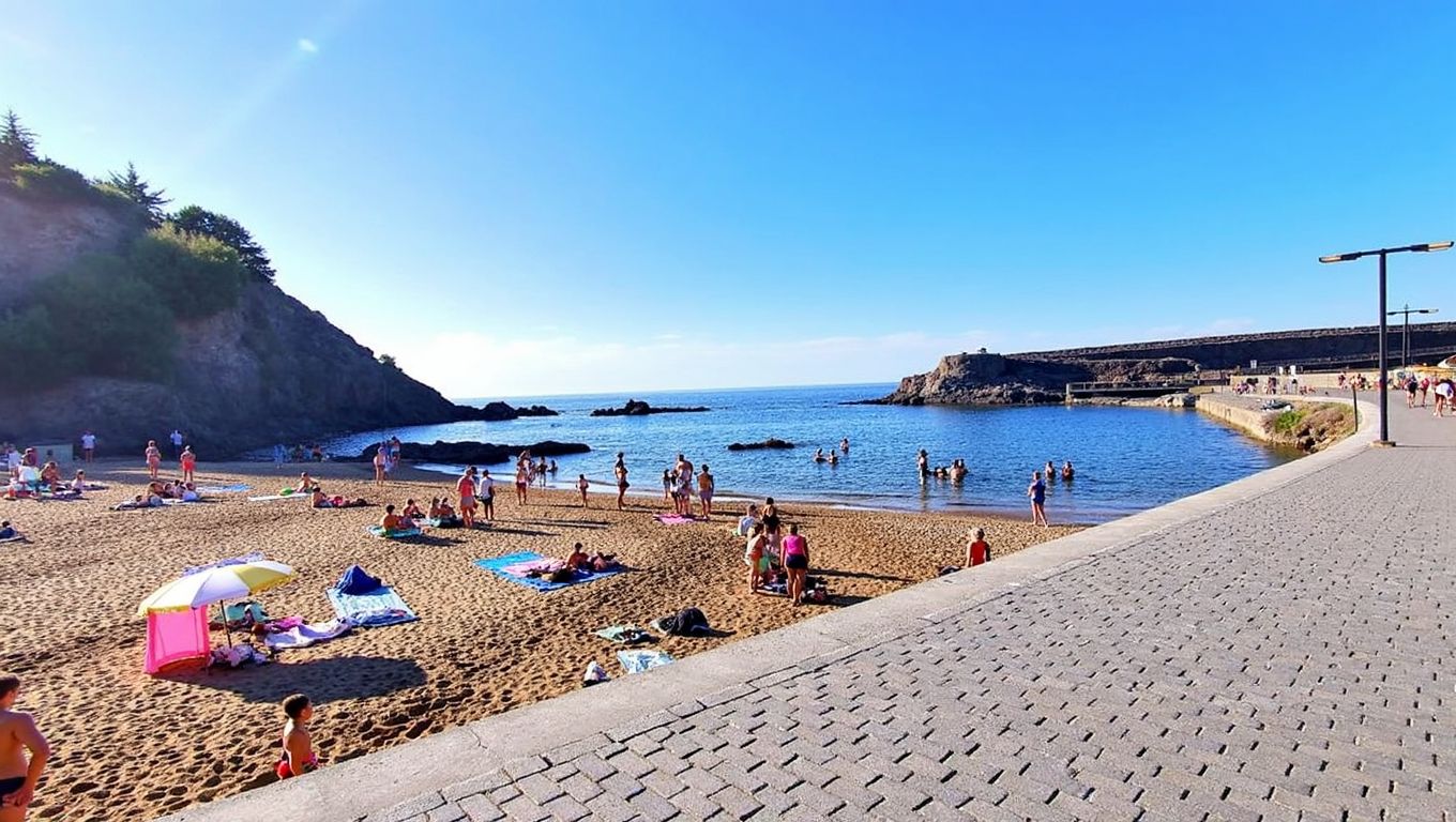 Playa de Alkolea (Mutriku, Gipuzkoa)
