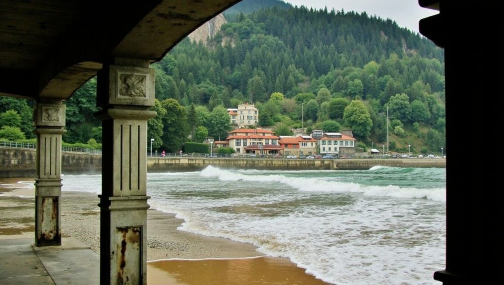 Zona nudista Iñurritza (extremo este Zarautz) - Zarautz, Gipuzkoa