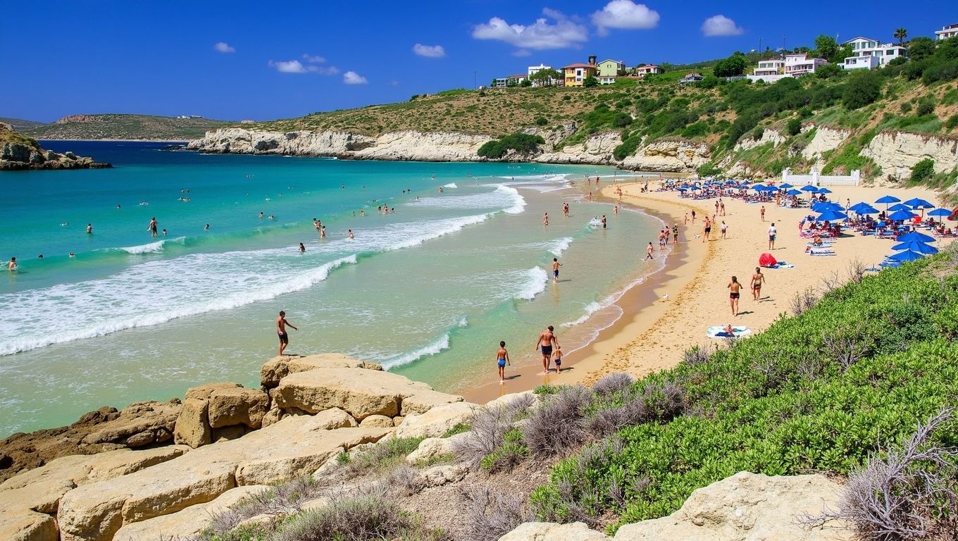 Kalathas Beach cerca de Chania, Creta