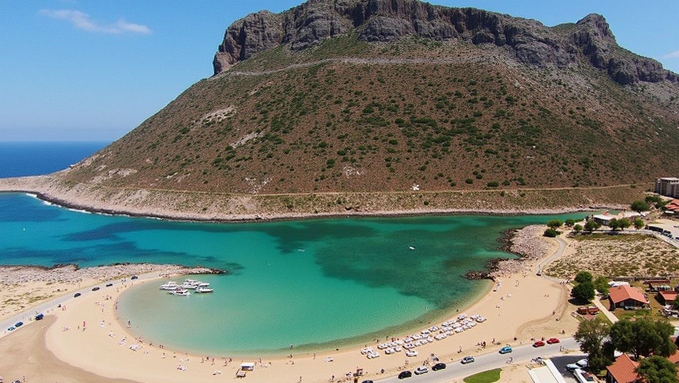 Stavros Beach, escenario de Zorba el Griego en Creta