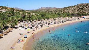 Vlyhada beach
