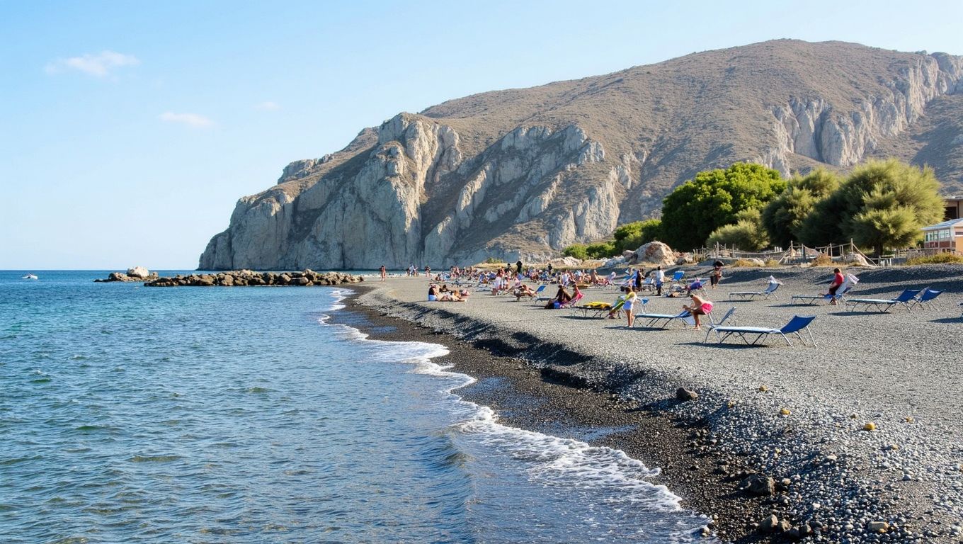 Kamari (Santorini, Grecia)
