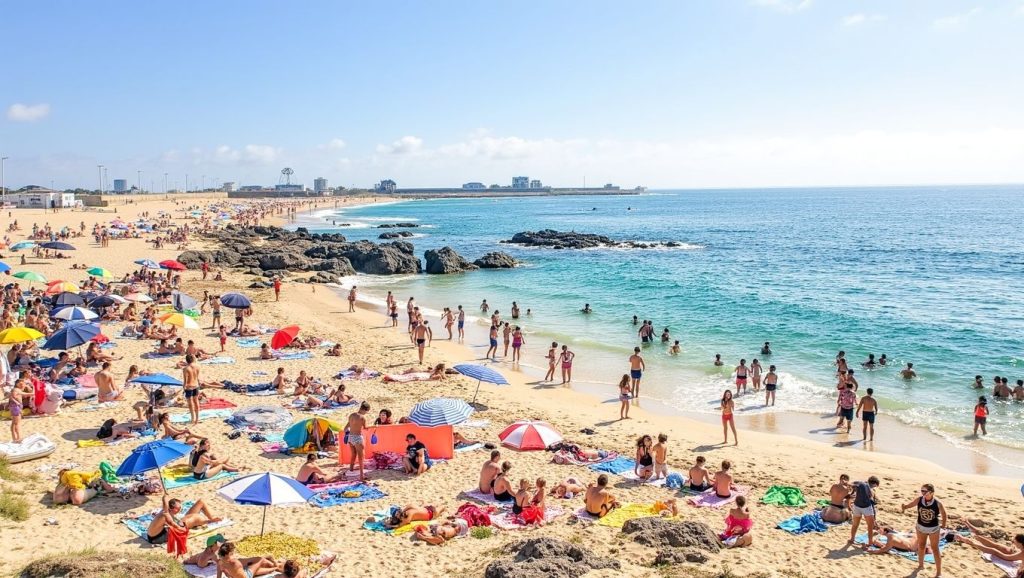 Praia de Leça da Palmeira - Matosinhos, Portugal