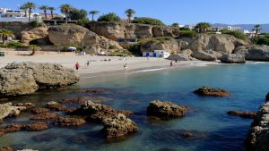 Playa Nudista de Las Alberquillas de Nerja (Málaga)