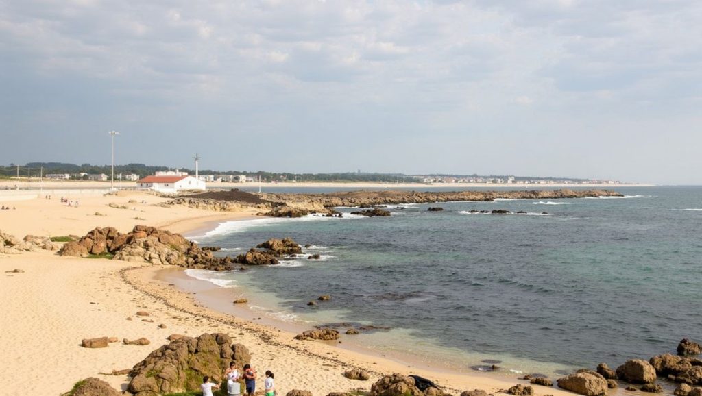 Praia da Lagoa - Póvoa de Varzim, Portugal