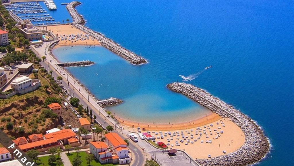Playa de la Calheta (Porto Santo) - Vila Baleira, Madeira