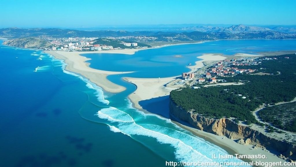 Praia da Foz do Arelho-Mar