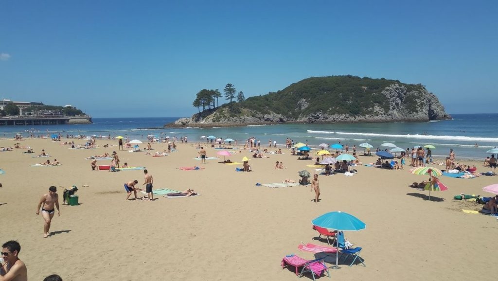 Playa de Karraspio - Mendexa, Bizkaia