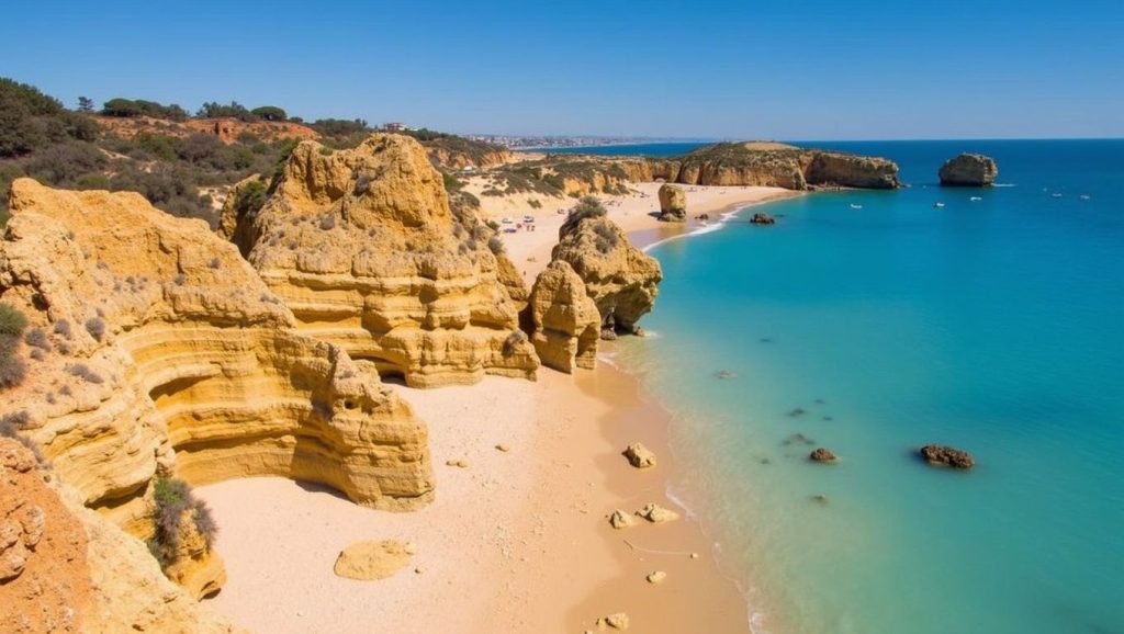 Praia de São Rafael - Albufeira, Algarve