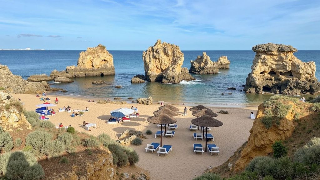 Praia da Pedra dos Bicos - Albufeira, Algarve