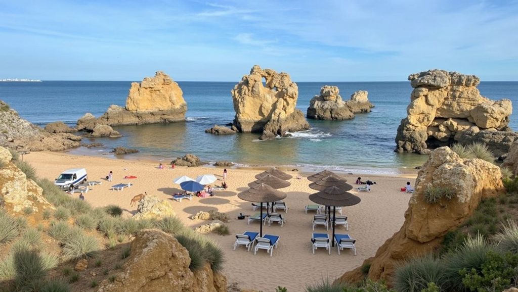 Praia do Barranquinho - Albufeira, Algarve