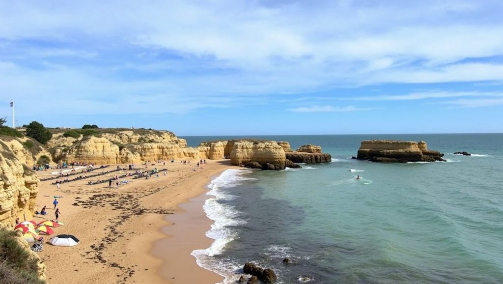 Praia Tomás Franco - Albufeira, Algarve