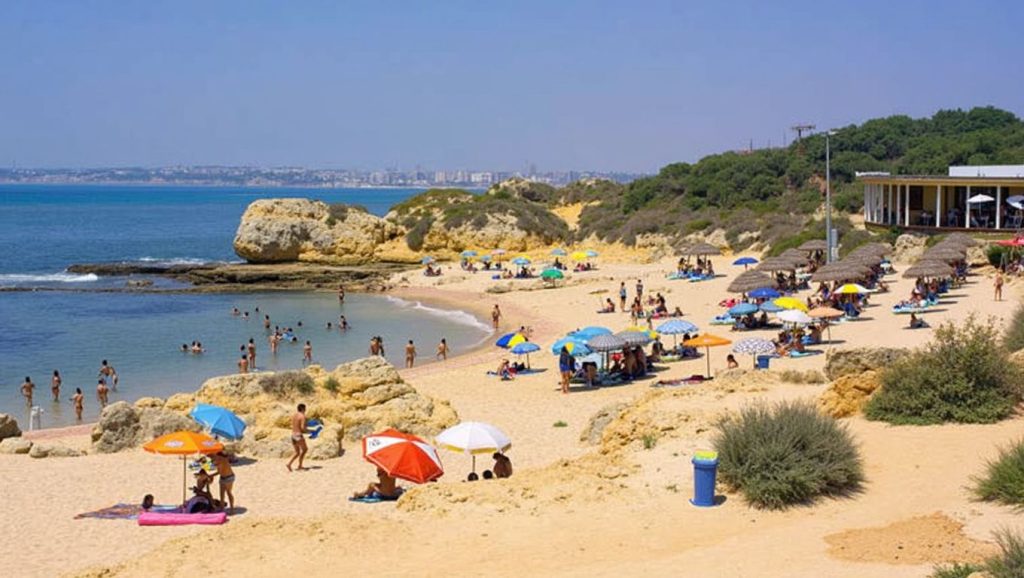 Praia Manuel Lourenço - Albufeira, Algarve
