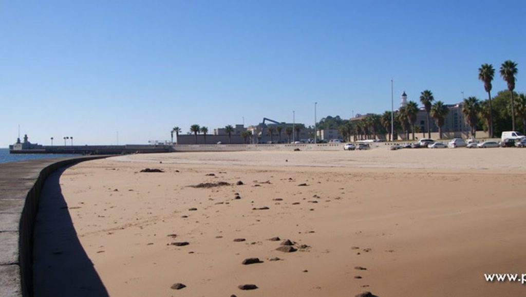 Praia de Paço de Arcos - Oeiras, Portugal