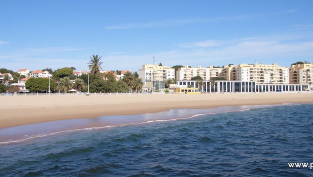 Praia de Santo Amaro de Oeiras - Oeiras, Portugal