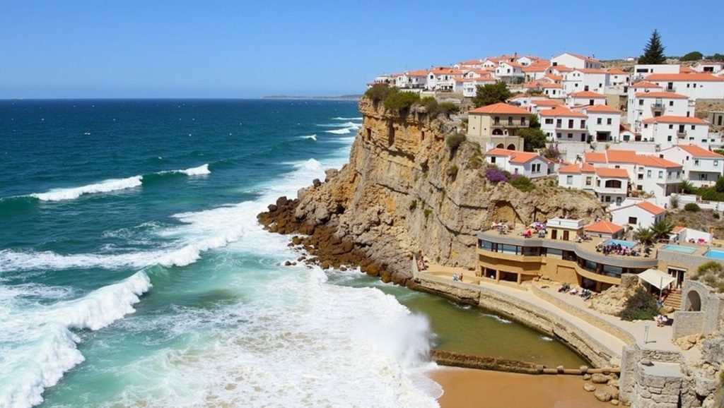Praia das Azenhas do Mar - Sintra, Portugal