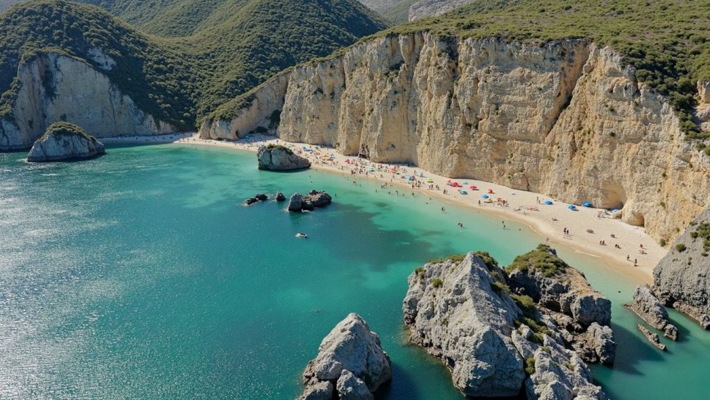 Praia de Alpertuche - Sesimbra, Portugal