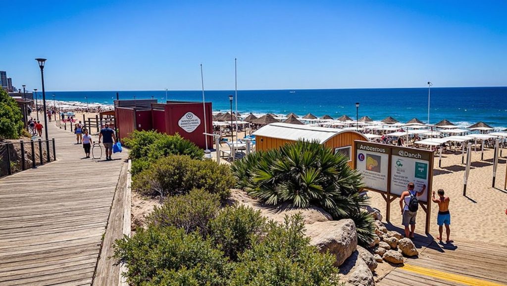 Praia da Califórnia - Sesimbra, Portugal