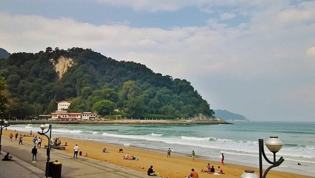 Zona nudista Iñurritza (extremo este Zarautz) - Zarautz, Gipuzkoa