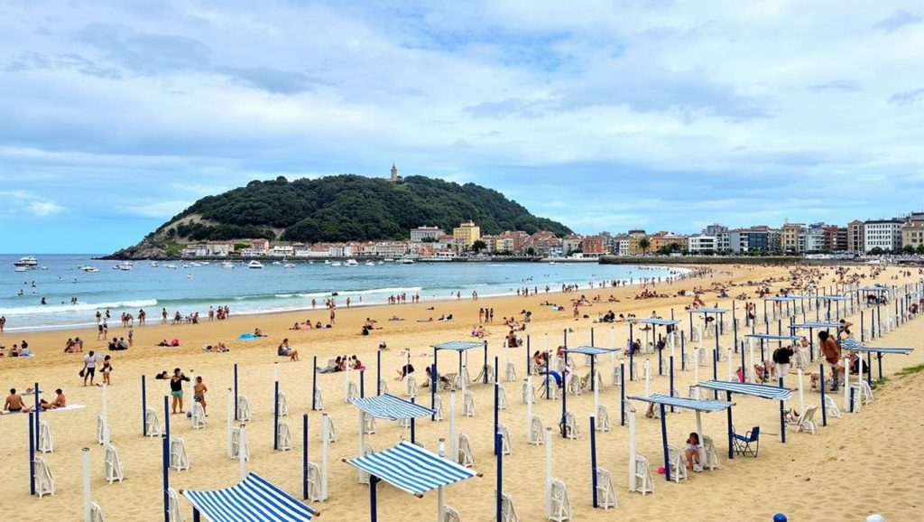 Playa de La Concha - Donostia-San Sebastián, Gipuzkoa