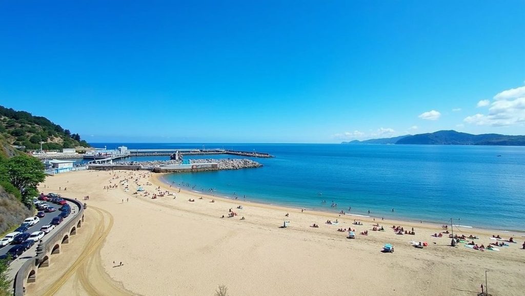 Playa de Malkorbe - Getaria, Gipuzkoa