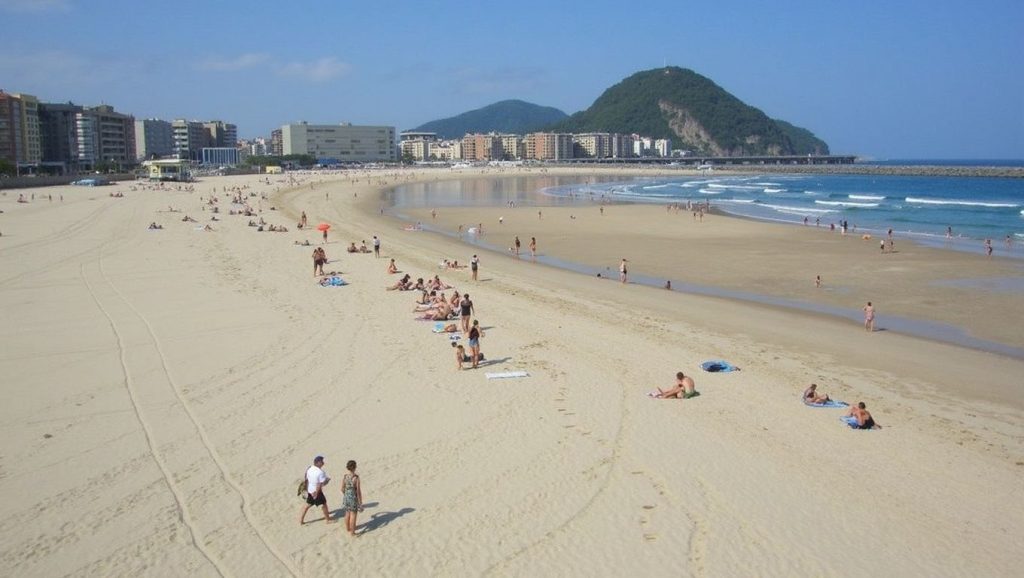 Playa de La Zurriola / Playa del Gros - Donostia-San Sebastián, Gipuzkoa