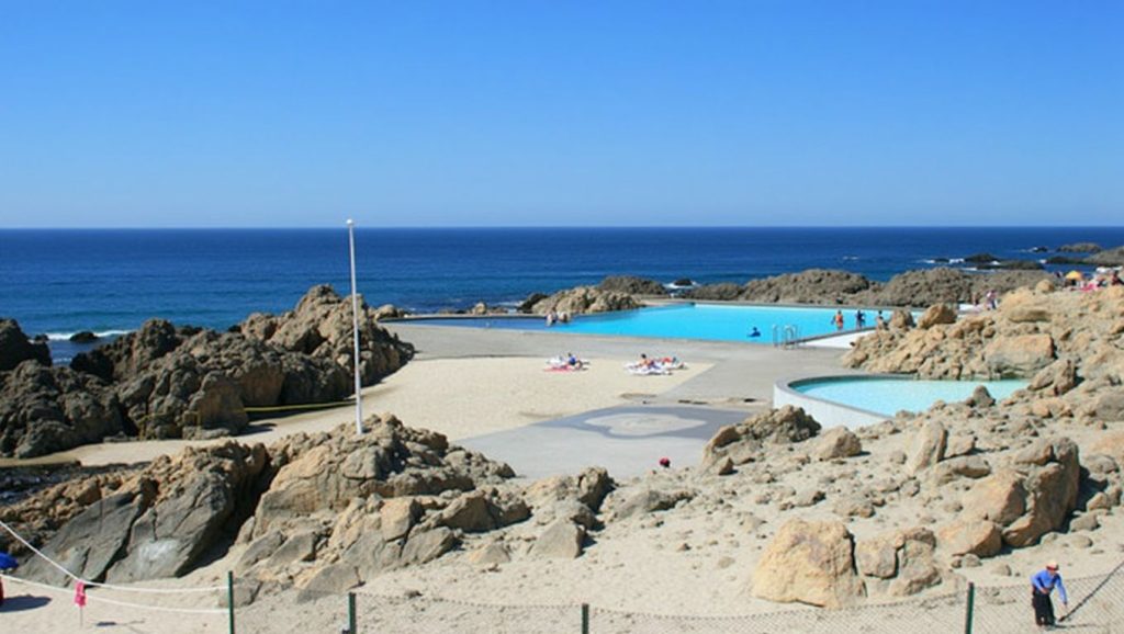 Praia de Leça da Palmeira - Matosinhos, Portugal
